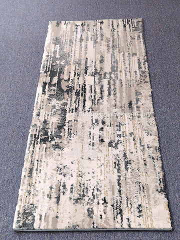 Blue Runner Rug – Modern Designer Carpet for Compact Hallways | CP RUG Salvadore 7269 Blue-CP237 (66X160CM)