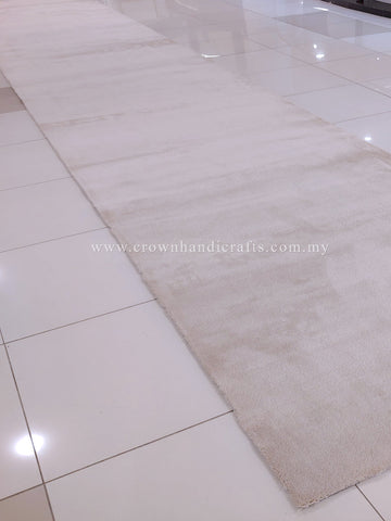 Extra-Long Beige Runner Rug – Soft Designer Carpet for Grand Halls | CP RUG Royal Aryona (AV) Million Beige-CP242 (138X790CM)