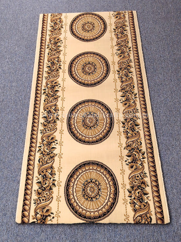 Cream Hallway Runner Rug – Soft Modern Carpet for Warm Corridors | CP RUG Raja Runner Cream-CP244 (80X146CM)