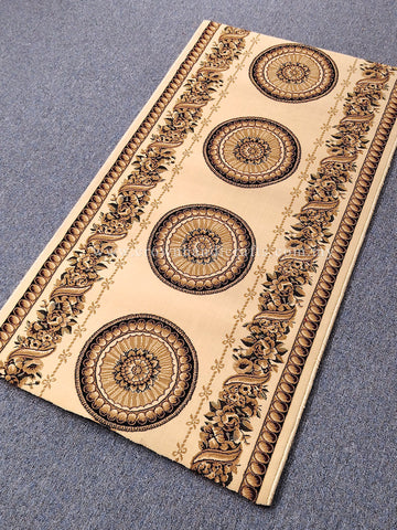 Cream Hallway Runner Rug – Soft Modern Carpet for Warm Corridors | CP RUG Raja Runner Cream-CP244 (80X146CM)