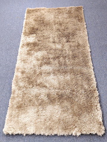 Plush Beige Shaggy Rug – Soft Thick Pile for Cozy Bedroom Comfort | CP RUG Royal Shaggy (AV) Murphy Beige-CP51 (100X200CM)