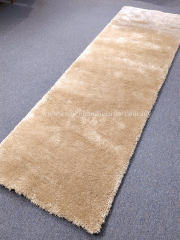Beige Floor Runner Rug – Soft Durable Carpet for Living Rooms & Halls | CP RUG L-Magnum Beige-CP70 (100X310CM)