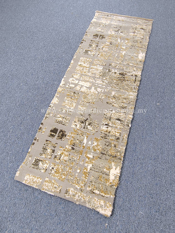 Slim Designer Runner Rug – Modern Patterned Carpet for Narrow Corridors | CP RUG Salvadore 6868-CP76 (57X168CM)