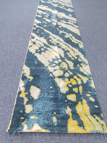 Royal-Blue Runner Rug – Bold Modern Carpet for Striking Hallways | CP RUG Empire Blue-CP80 (62X228CM)