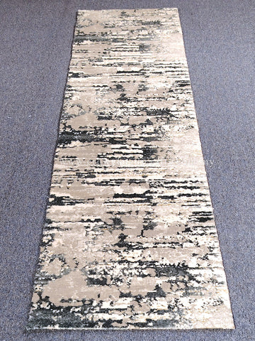 Slim Blue Runner Rug – Modern Designer Carpet for Narrow Entryways | CP RUG Salvadore 7269 Blue-CP81 (54X240CM)