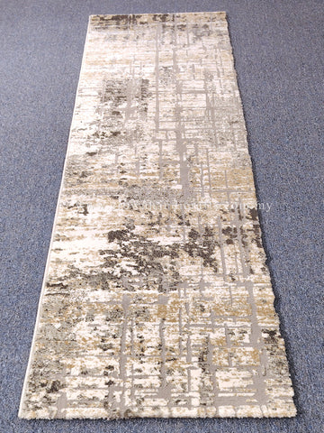 Narrow Designer Runner Rug – Modern Patterned Carpet for Slim Corridors | CP RUG Salvadore 6868-CP85 (53X230CM)