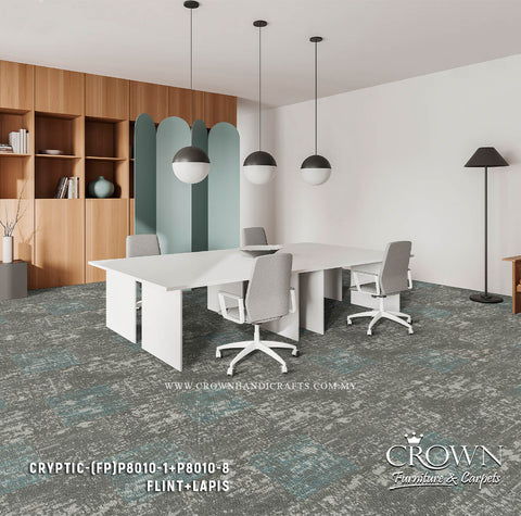 Modern Carpet Tile Flooring | Stylish Modular Design for Contemporary Office Interiors | Cryptic-Primo (FP)