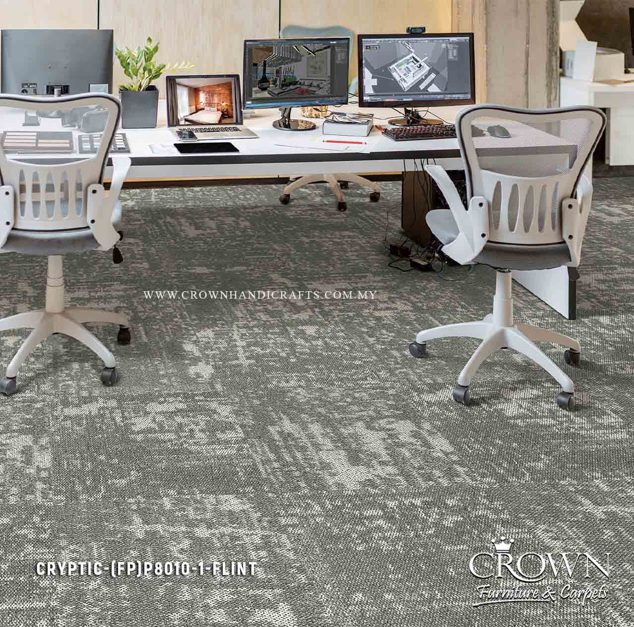 Modern Carpet Tile Flooring | Stylish Modular Design for Contemporary Office Interiors | Cryptic-Primo (FP)