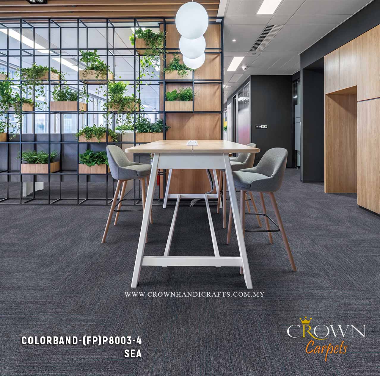 Impressive Commercial Carpet Tiles | Colorband-Primo Plank (FP)