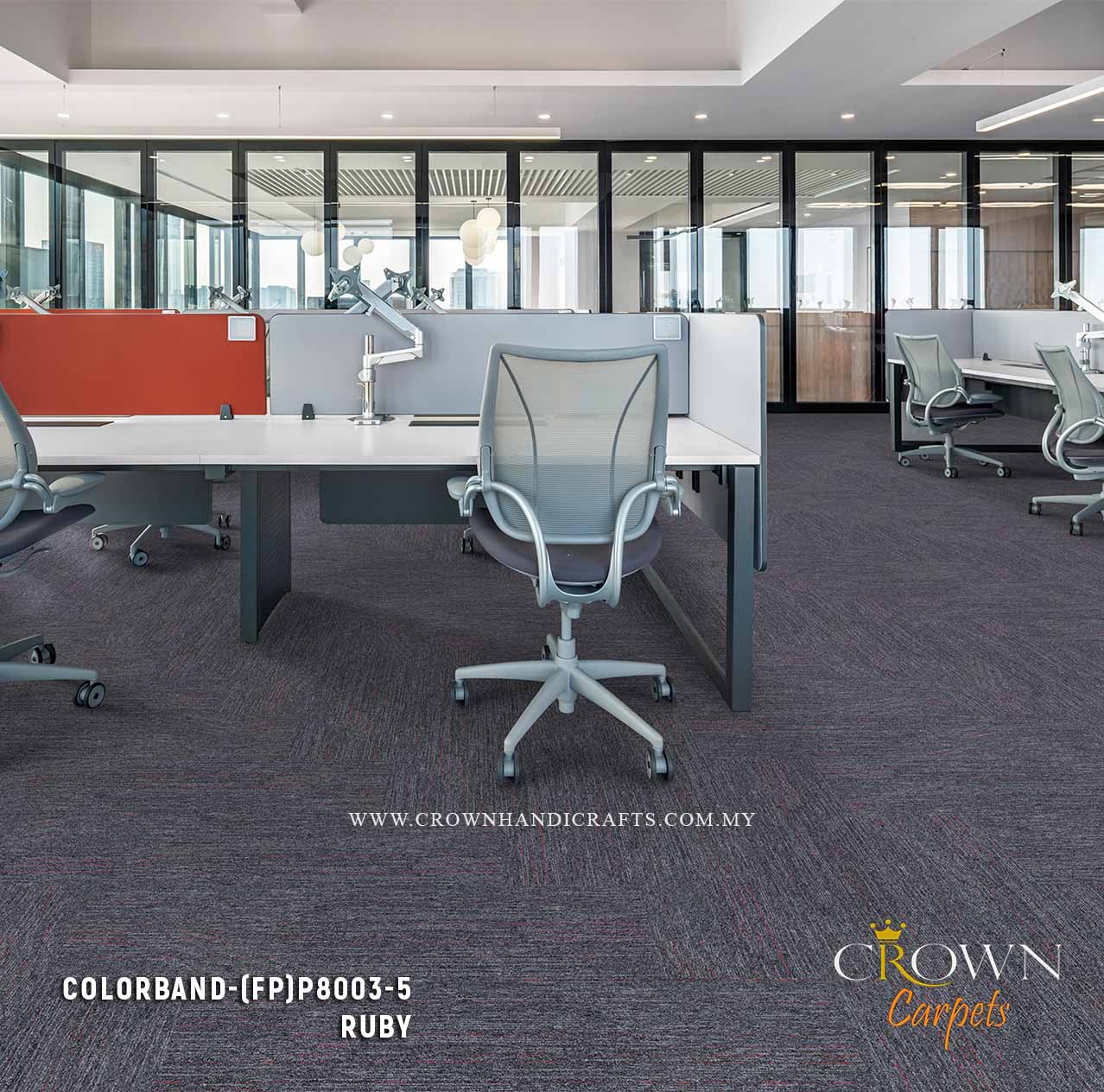 Impressive Commercial Carpet Tiles | Colorband-Primo Plank (FP)