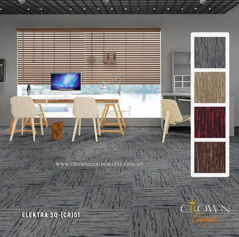 Improved Heavy Duty Office Carpet | Elektra Sq (CR)