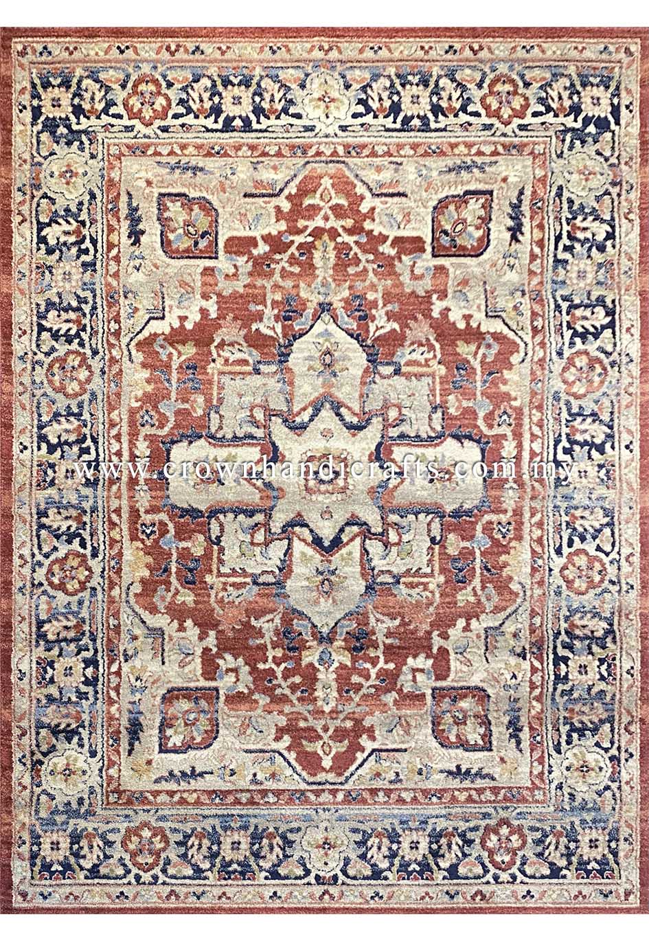 Retro-Inspired Rugs: Vintage Elegance for Timeless Living & Bedroom Spaces | Distressed Mix Rug D14
