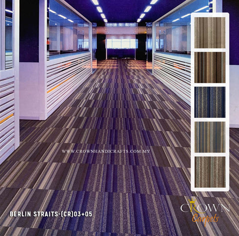 Attractive Floor Carpet Tile	| Berlin Straits (CR)