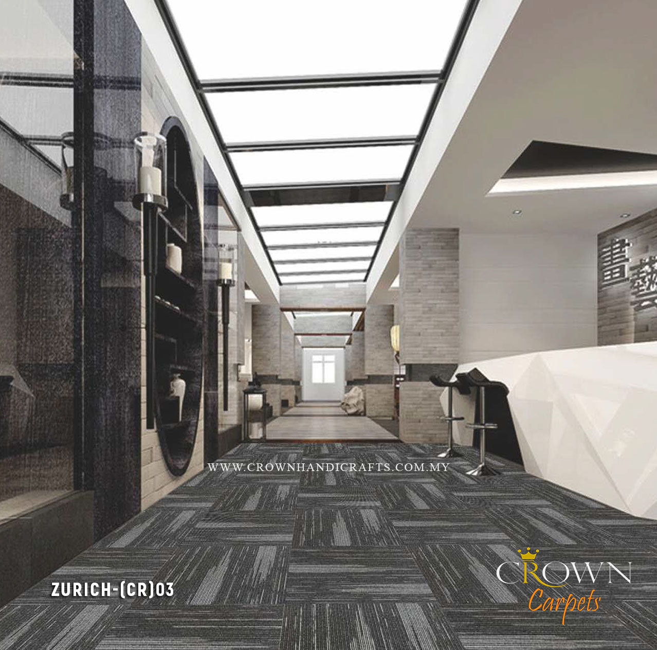 Affordable Carpet Tiles for Office | Zurich (CR)