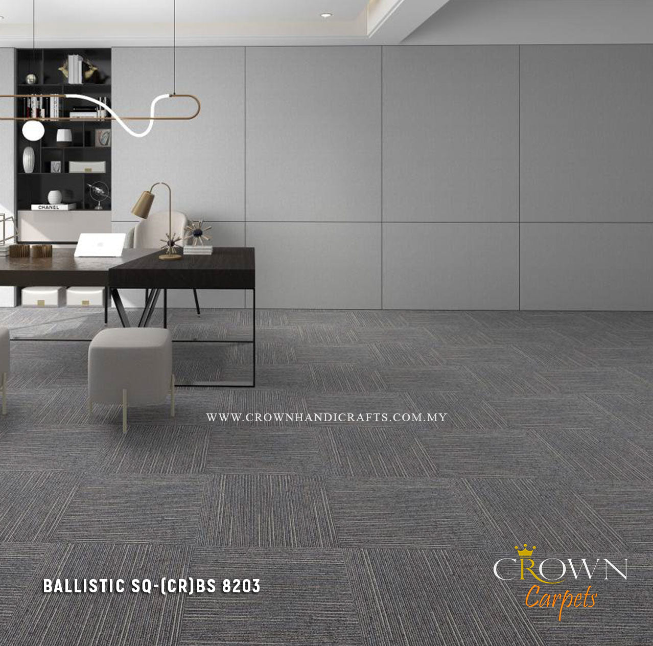 Excellent Patterned Carpet Tiles | Ballistic Sq (CR)