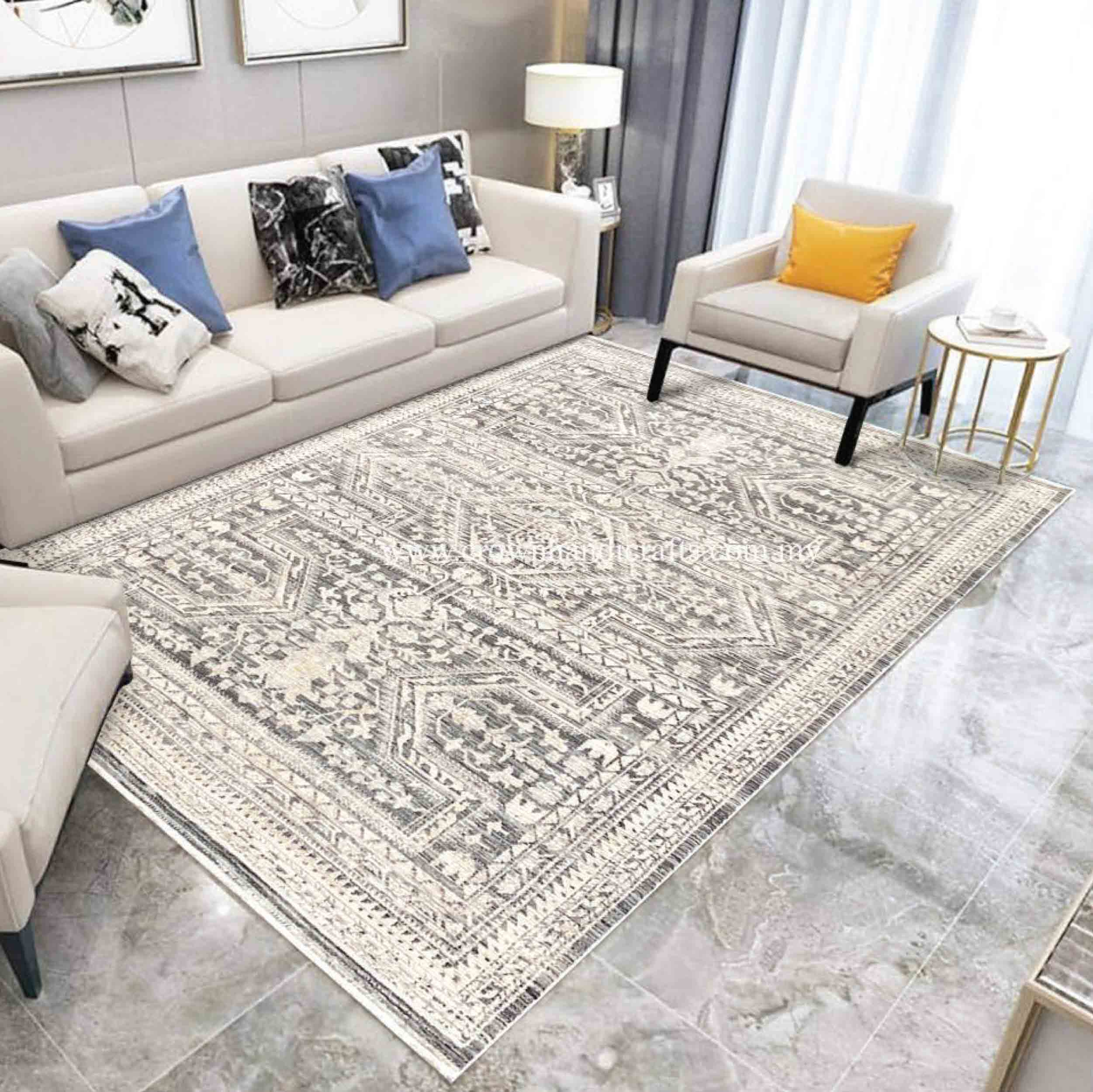 Elevate Your Home with Designer Mid-Century Modern Carpets and Rugs | Distressed Mix D35