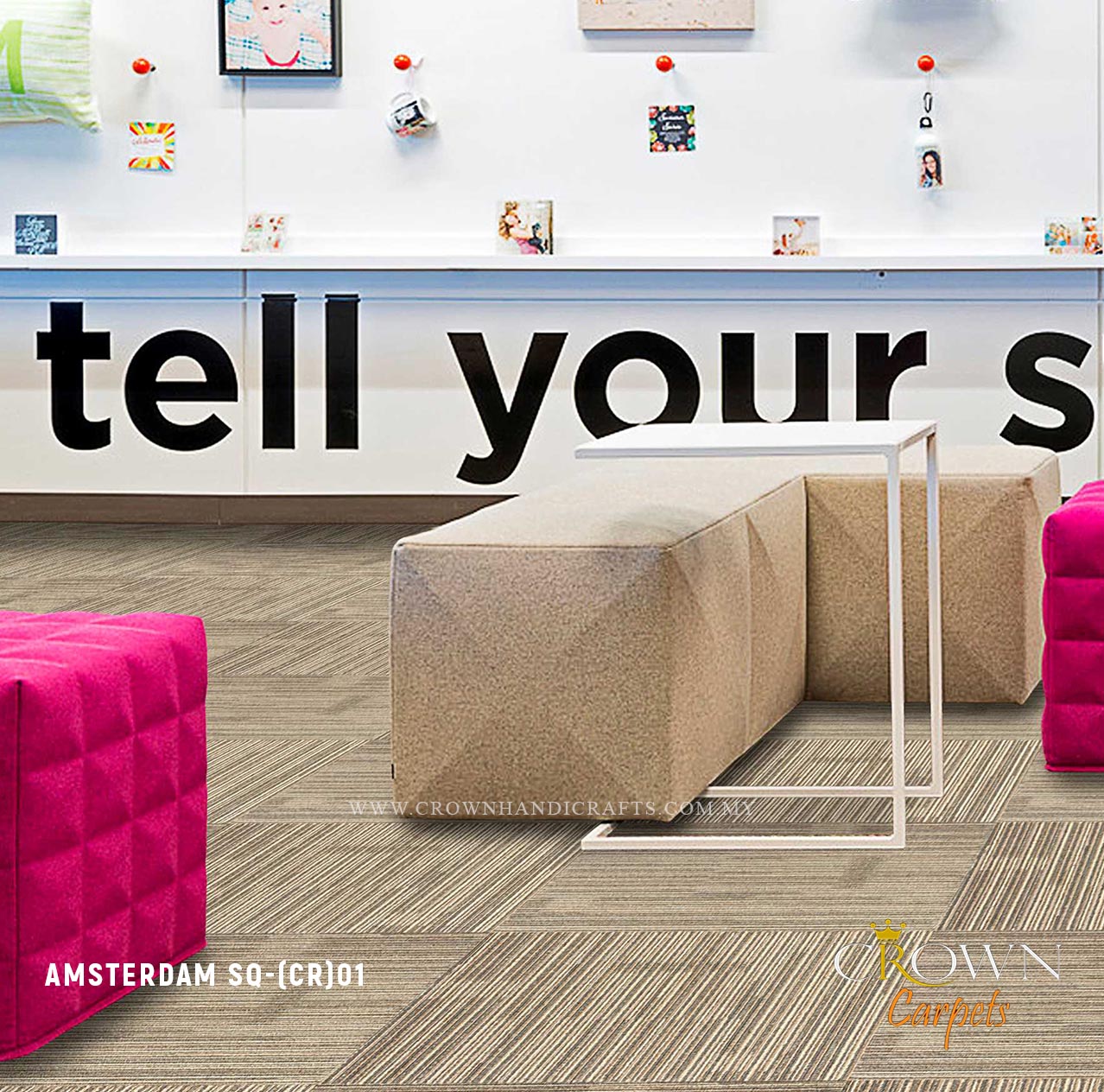 Incredible Office Carpet Tile | Amsterdam Sq (CR)