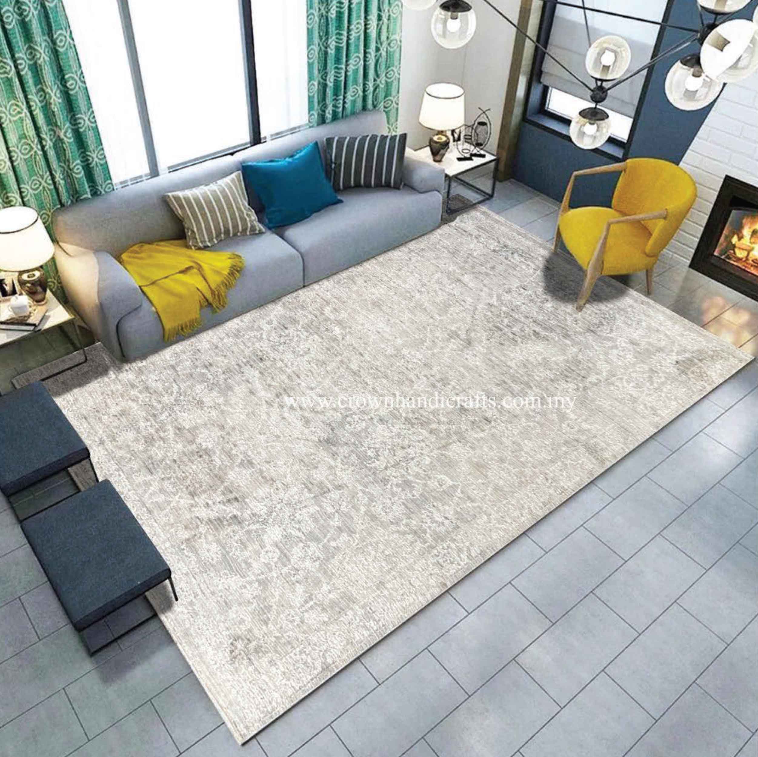 Add Urban Edge: Modern Distressed Look Carpets for Living Rooms | Distressed Mix D47