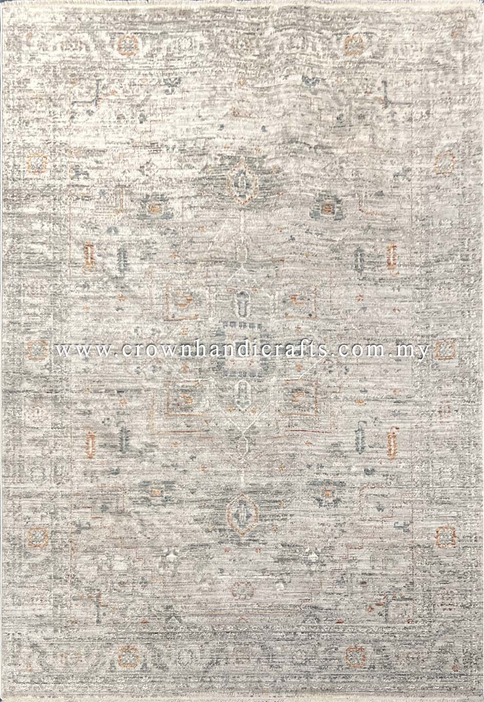 The Elegance of Mid-Century Modern Designer Carpets | Distressed Mix D59