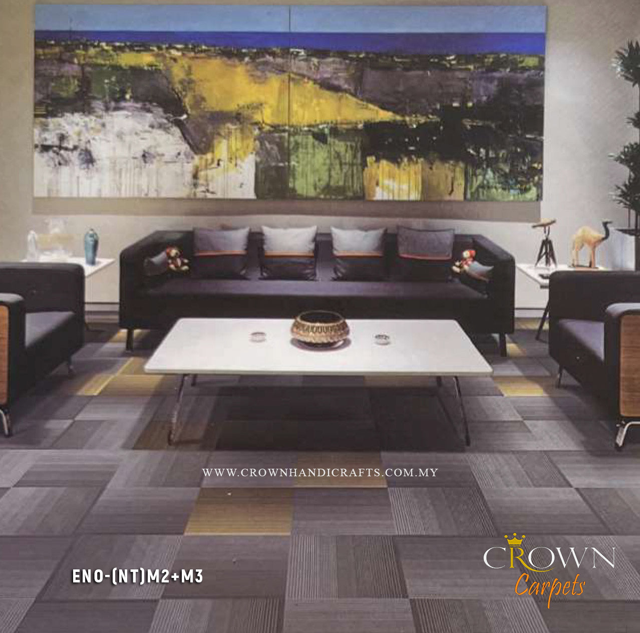 Superior Thick Carpet Tiles | Eno (NT)