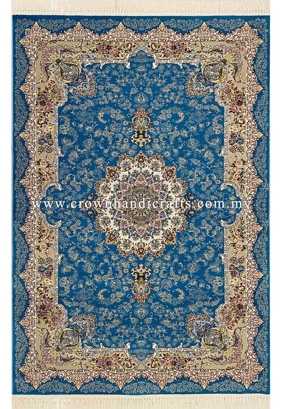 Authentic Persian Rug Iran Carpet Wool Feel High End Quality Hand Look Man Made Persian Carpets for Living Room | Dorrin Delpasand