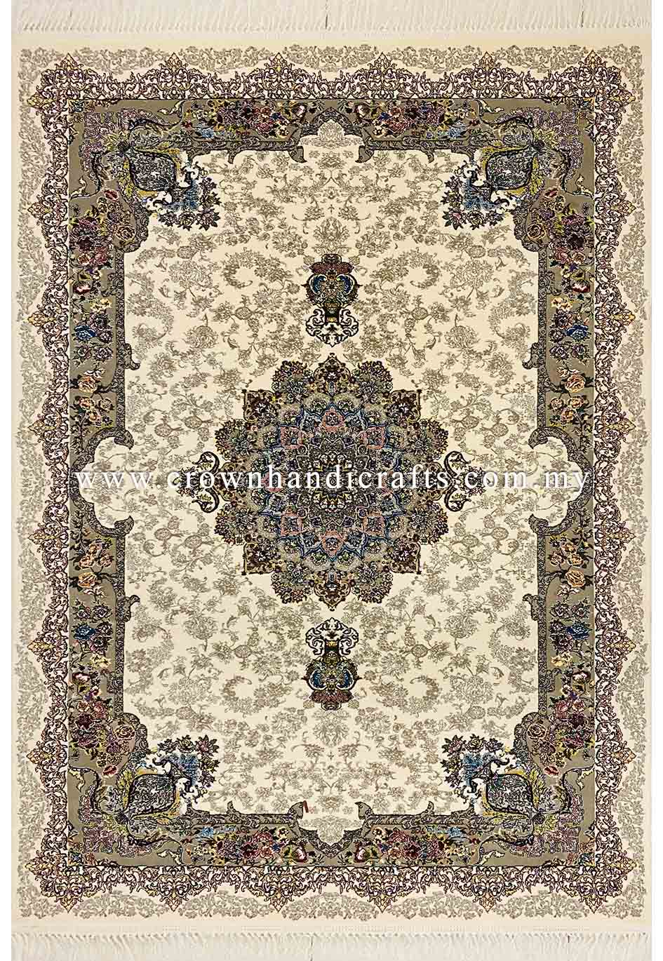 Authentic Persian Rug Iran Carpet Wool Feel High End Quality Hand Look Man Made Persian Carpets for Living Room | Dorrin Delpasand