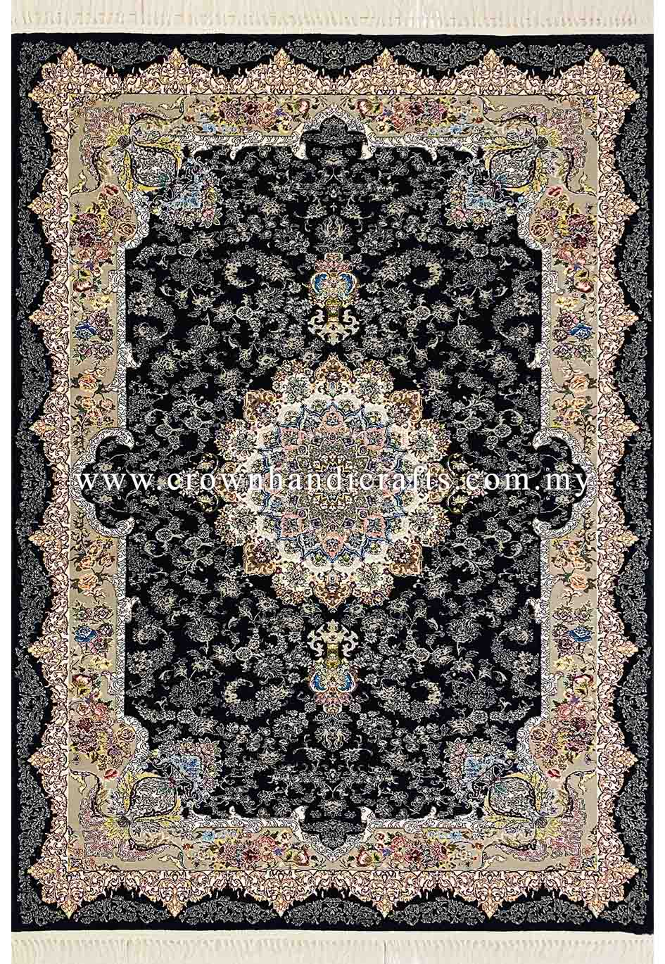 Authentic Persian Rug Iran Carpet Wool Feel High End Quality Hand Look Man Made Persian Carpets for Living Room | Dorrin Delpasand