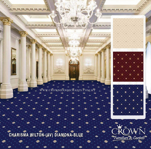 Elevate Your Interiors with the Refined Beauty of Wilton Carpets | Charisma Wilton-Diamona (AV) Wall To Wall Carpet
