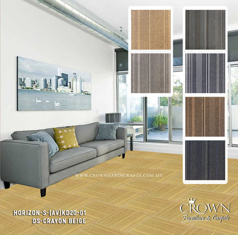 A Smarter Way to Finish Professional Carpet Tiles Floors | DIAMOND-HORIZON - S (AV) * PRO Limited Stock Available