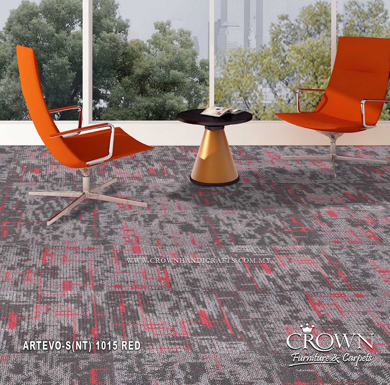 Contemporary Carpet Tile Flooring | Modern Modular Design for Offices & Businesses | Artevo (NT)