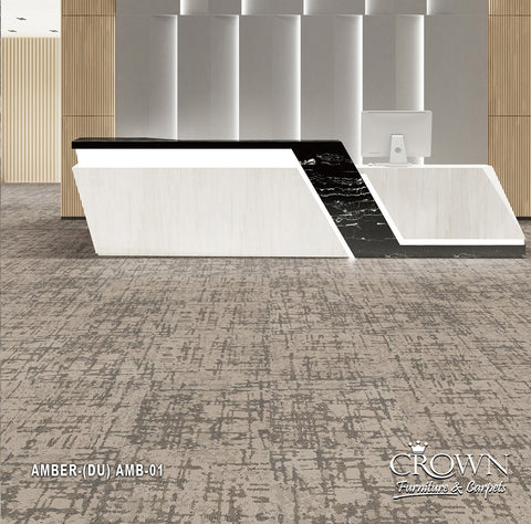 High-Quality Carpet Tiles | Modern Contemporary Flooring for Offices & Commercial Interiors | Amber SQ (DU)