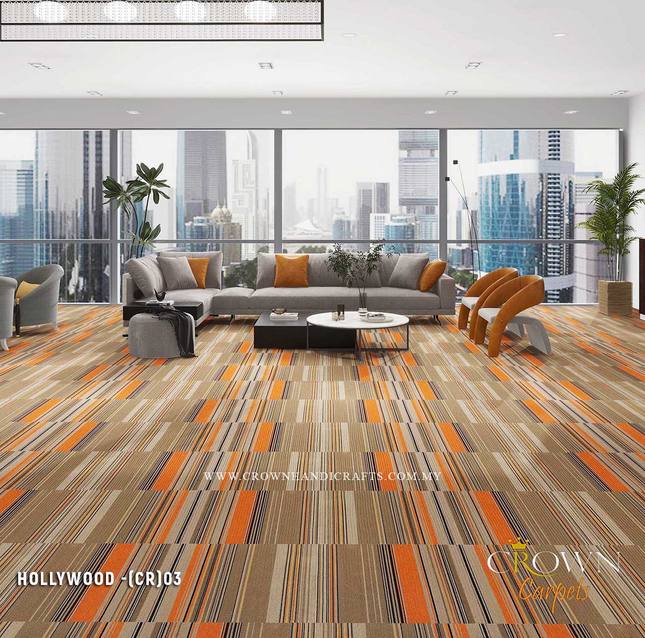 Amazing Carpet Tile Pattern | Hollywood (CR)