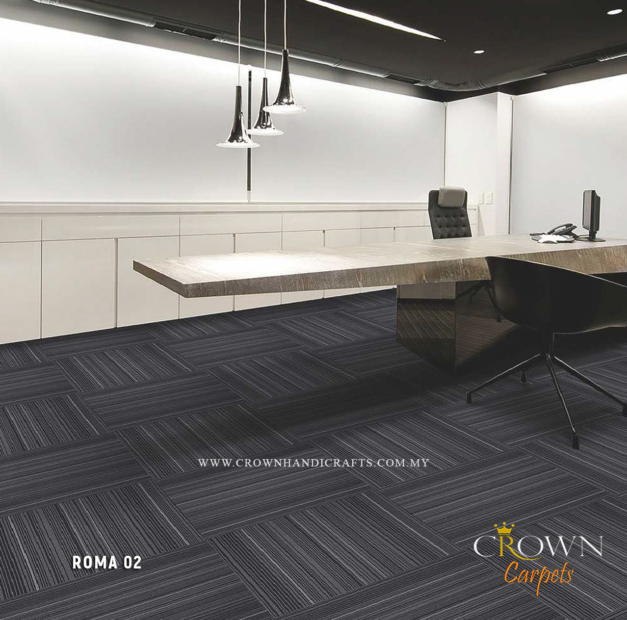 Incredible Office Carpet Tile | Roma (CR)