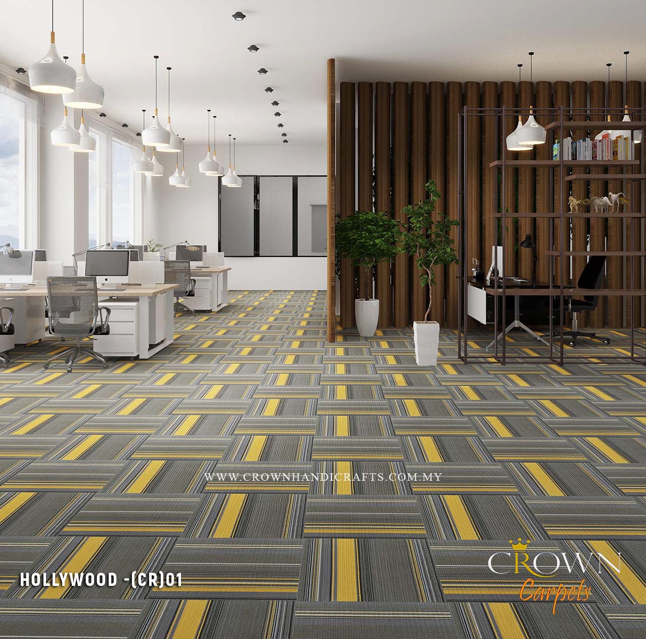 Amazing Carpet Tile Pattern | Hollywood (CR)