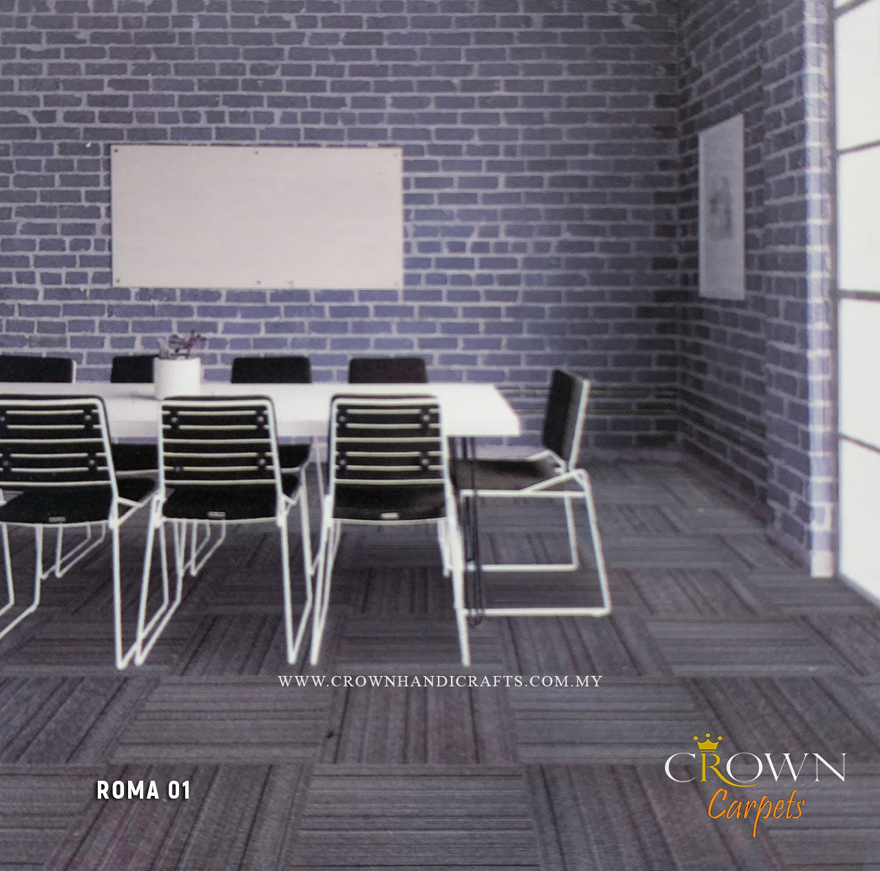 Incredible Office Carpet Tile | Roma (CR)