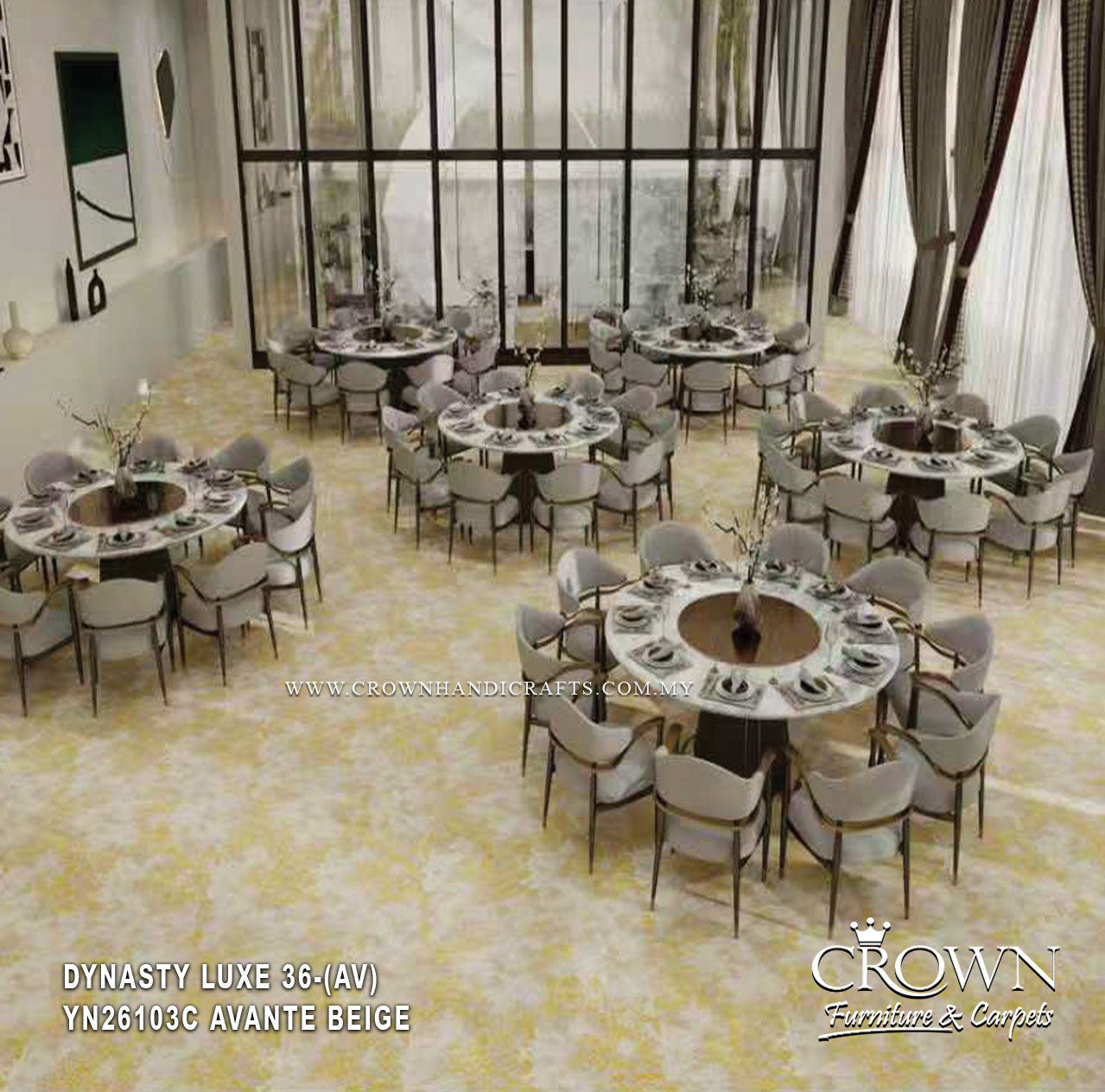 Designed for Elegance, Crafted for Comfort — High Quality Premium Carpets | Dynasty Luxe 36 (AV) Wall To Wall