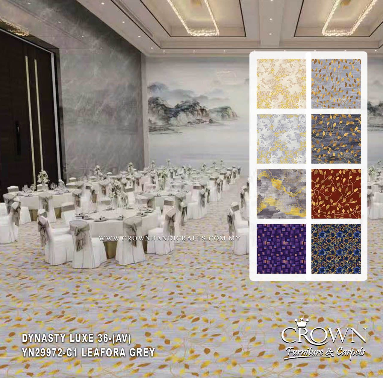 Designed for Elegance, Crafted for Comfort — High Quality Premium Carpets | Dynasty Luxe 36 (AV) Wall To Wall