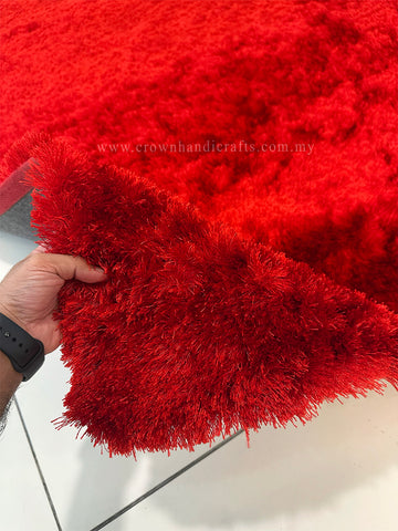 Wrap Your Home in Comfort – Silky Smooth Shaggy Rugs Designed for Modern Living Spaces | Dzeel Plain Shaggy (180X250CM)