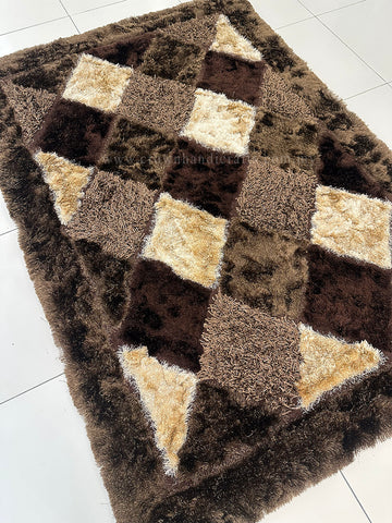 Transform Your Living Room with Fluffy Modern Shaggy Rug | Elegance Shaggy X-BOX (150X220CM)