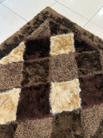 Transform Your Living Room with Fluffy Modern Shaggy Rug | Elegance Shaggy X-BOX (150X220CM)