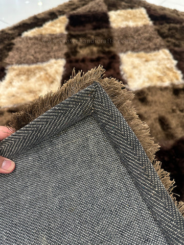 Transform Your Living Room with Fluffy Modern Shaggy Rug | Elegance Shaggy X-BOX (150X220CM)