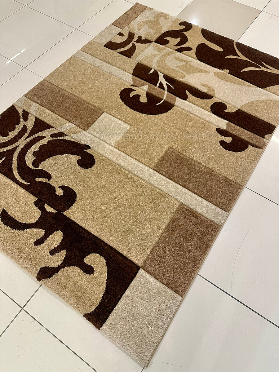Bring Home the Warmth and Style – A Smooth Rug  for Effortless Modern Charm | Elena 7757A (160X230CM)