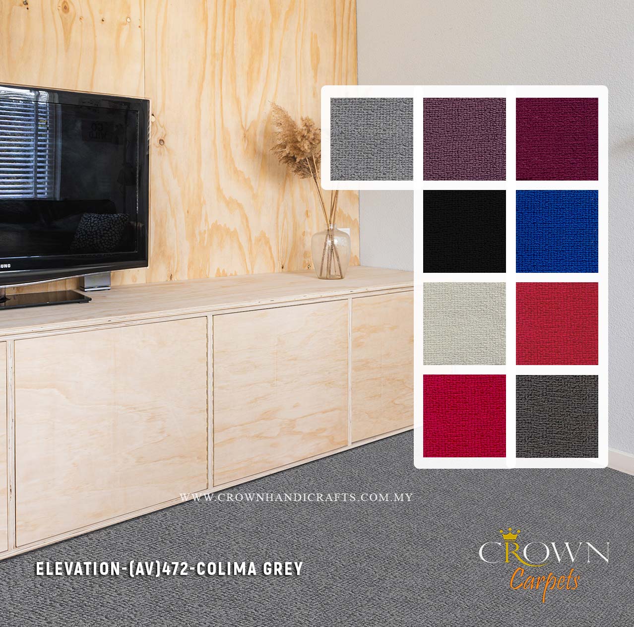 Great Office Carpet Roll | Elevation (AV) Wall To Wall Carpet