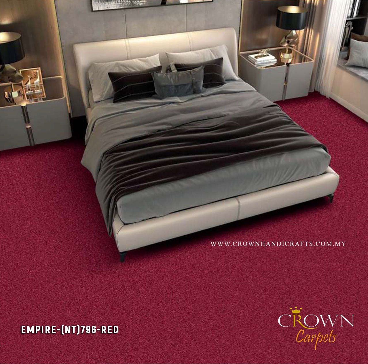 Guaranteed High Quality Carpets Exclusive Range | Empire (NT) Wall To Wall Carpet