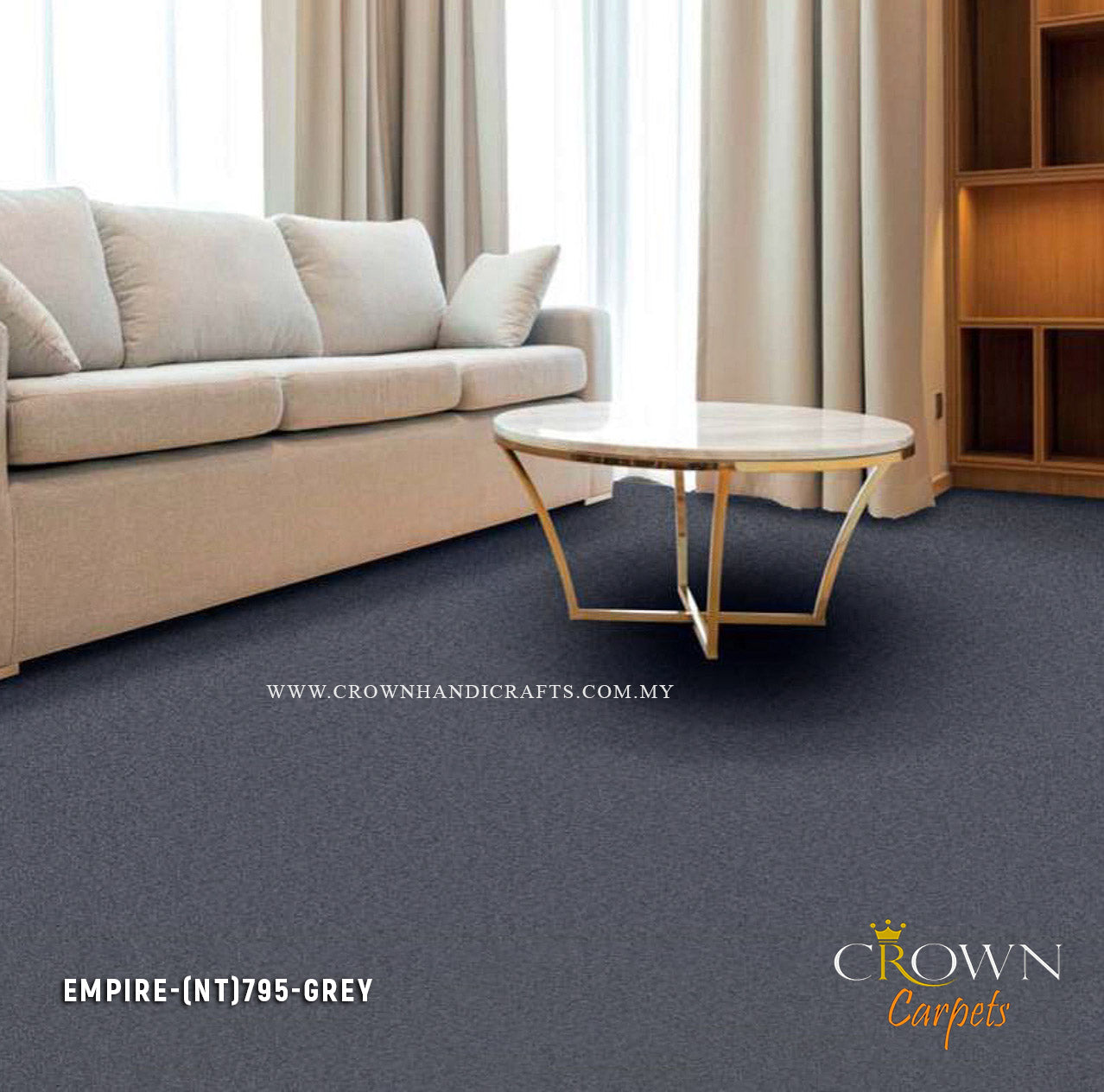 Guaranteed High Quality Carpets Exclusive Range | Empire (NT) Wall To Wall Carpet