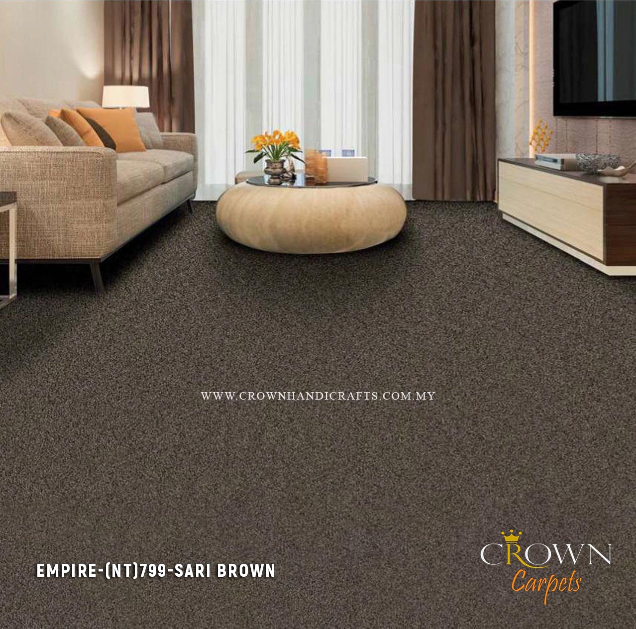 Guaranteed High Quality Carpets Exclusive Range | Empire (NT) Wall To Wall Carpet