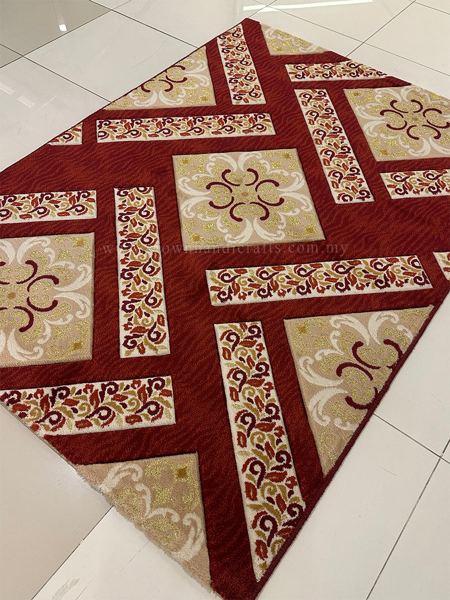 Transform Your Living Space With Carpets Crafted for Modern Elegance and Everyday | ENIGMA CARVING 14200A (160X220CM)