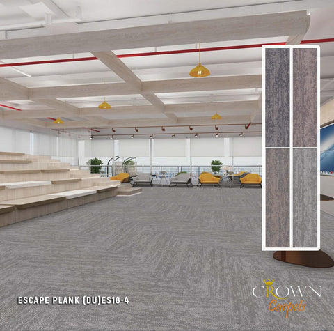 High Quality Floor Office Carpet | Escape Plank (DU)