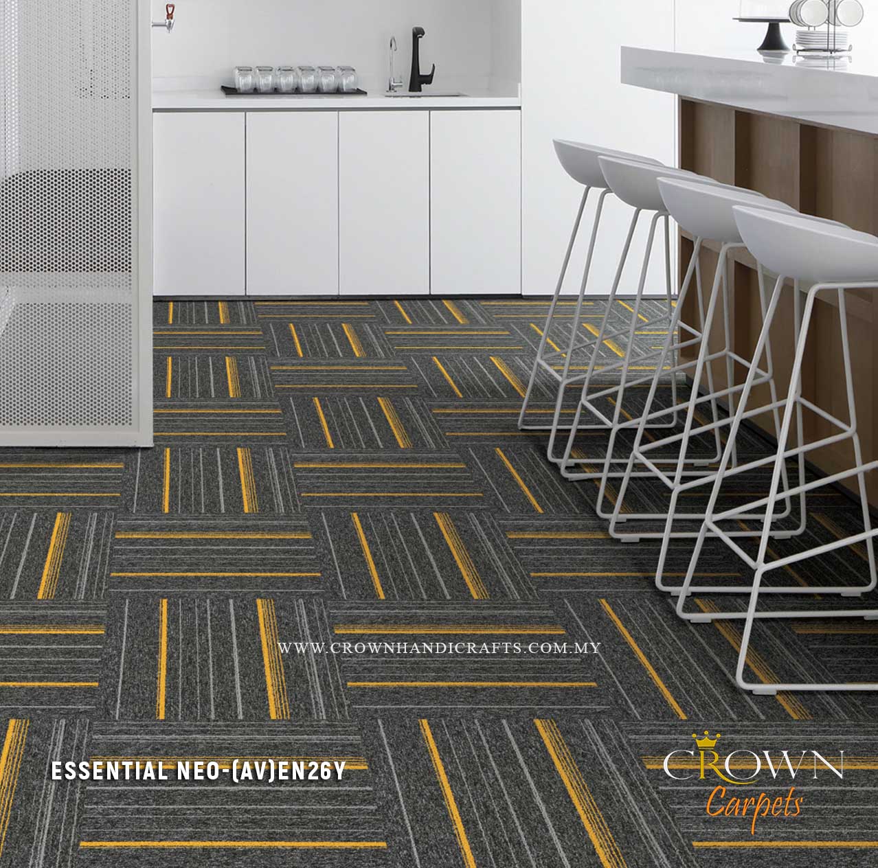 Attractive Floor Carpet Tile | Essential Plus-Neo (AV)