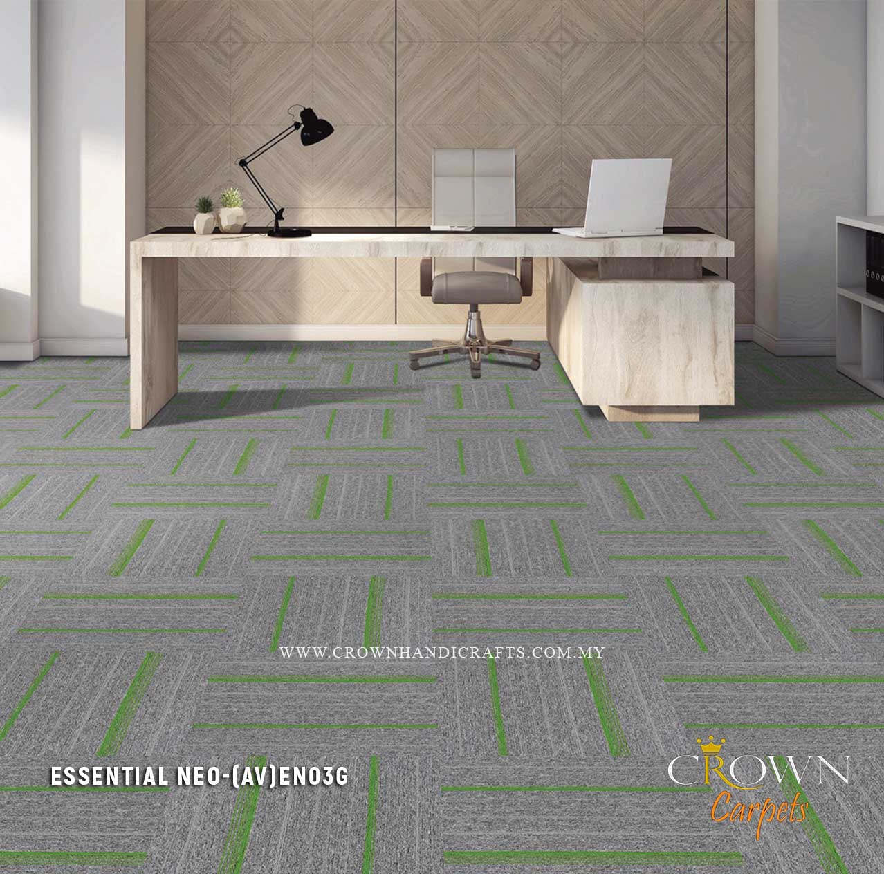 Attractive Floor Carpet Tile | Essential Plus-Neo (AV)